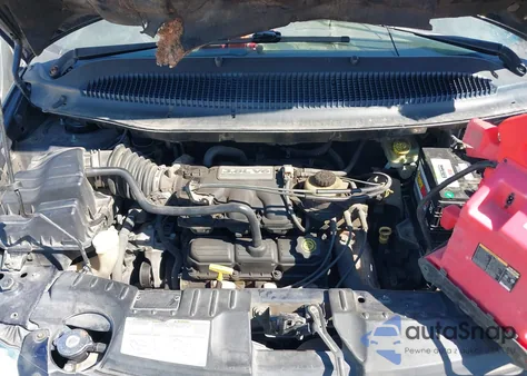 2004 Dodge Grand Caravan Sxt из США, поврежденный, VIN 2D4GP44L54R607001